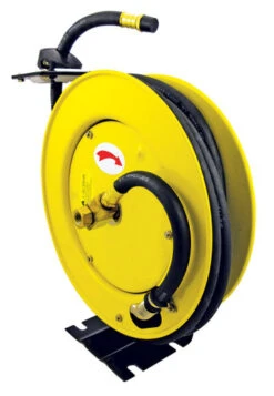 JET ITC 028271 - (I3825AS) 3/8" X 25' Retractable Air Hose Reel - Metal