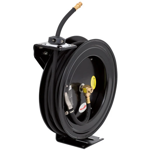 JET ITC 028272 - (I3850AS) 3/8" X 50' Retractable Air Hose Reel - Metal 4 JET ITC 028272 - (I3850AS) 3/8" X 50' Retractable Air Hose Reel - Metal - Image 2