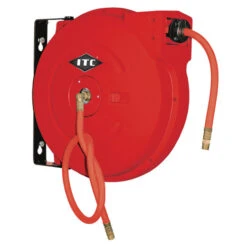 JET ITC 028281 - (IAW3850) 3/8" X 50' Retractable Air Hose Reel - Polypropylene