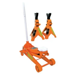 JET Strongarm 030416 - (952B-SP) 2-1/2 Ton Service Jack Plus 3 Ton Vehicle Stands