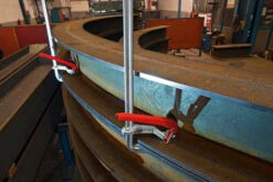 Bessey 1800L-12 - Clamp, Welding, Lever-style, Offset Handle, 10 In. X 5.5 In., 1800 Lb