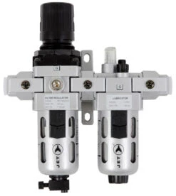 Jet 408802 - (AFRLCI38) 2 PC Air Filter, Regulator And Lubricator 3/8" NPT - Intermediate