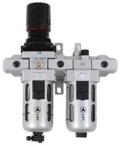 Jet 408804 - (AFRLCS12) 2 PC Air Filter, Regulator And Lubricator 1/2" NPT - Standard