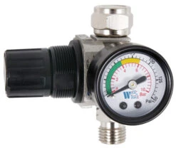 Jet 408812 - (AR600) 1/4" NPT Air Dial Regulator With Gauge For Spray Guns