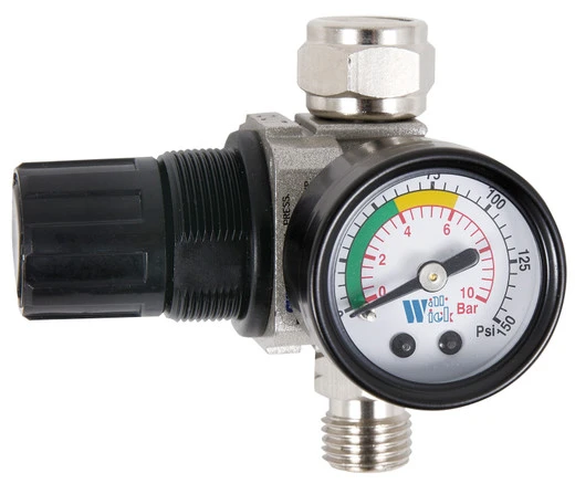 Jet 408812 - (AR600) 1/4" NPT Air Dial Regulator With Gauge For Spray Guns 3 Jet 408812 - (AR600) 1/4" NPT Air Dial Regulator With Gauge For Spray Guns