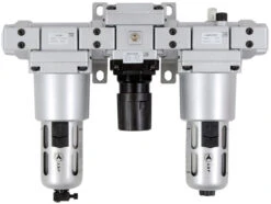 Jet 408857 - (AFRLMH34) 3 PC Air Filter, Regulator And Lubricator 3/4" NPT - Heavy Duty