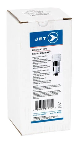 Jet 408874 - (AFI38) Air Filter 3/8" NPT - Intermediate -Deals Federated Tool Store 408874 Pkg hr 56089.1560388858.520.520