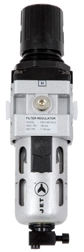 Jet 408883 - (AFRI14) Air Filter Regulator Combination 1/4" NPT - Intermediate 3 Jet 408883 - (AFRI14) Air Filter Regulator Combination 1/4" NPT - Intermediate