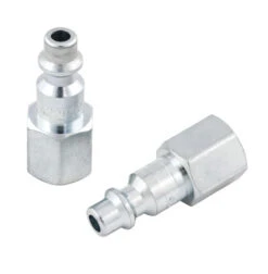 Jet 420002 - (IPF1414) I/M Plug Female - 1/4" Body X 1/4" NPT (2/card)