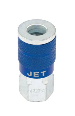 Jet 420351 - (TCF1414) T Coupler Female - 1/4" Body X 1/4" NPT