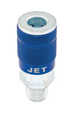 Jet 420652 - (ACM1414) A Coupler Male - 1/4" Body X 1/4" NPT