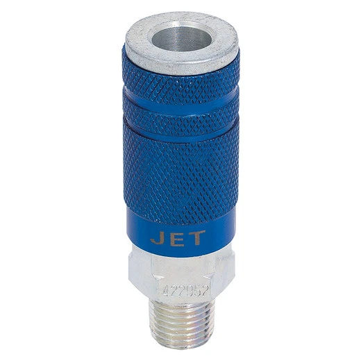 Jet 422952 - (LCM1414B) "L" Type Automotive Coupler - 1/4" Body X 1/4" NPT Male Thread 3 Jet 422952 - (LCM1414B) "L" Type Automotive Coupler - 1/4" Body X 1/4" NPT Male Thread