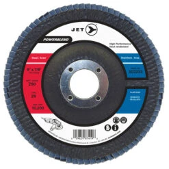 Jet 503233 - 6 X 7/8" Z60 POWERBLEND T29 Zirconia Flap Discs
