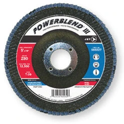 Jet 503244 - 7 X 7/8 Z120 POWERBLEND T29 Zirconia Flap Disc