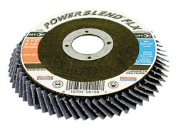 Jet 503319 - 4-1/2 X 7/8 Z120 POWERBLEND FLX Flexible Zirconia Flap Disc