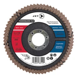 Jet 503325 - 5 X 7/8 Z40 POWERBLEND FLX Flexible Zirconia Flap Disc
