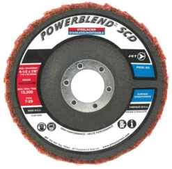 Jet 503515 - 4-1/2 X 7/8 Medium POWERBLEND SCD T29 Surface Conditioning Flap Disc