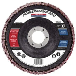 Jet 503865 - 4-1/2 X 7/8 CG60 POWERBLEND EDG Flap Disc
