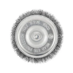 Jet 550702 - (114) 3 X 1/4" Shaft Mounted Crimped Cup Brush