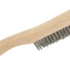 Jet 551105 - (4SHSS) 4 Row, Shoe Handle, Stainless Steel Hand Wire Scratch Brush