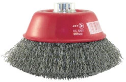 Jet 553502 - (CC520T) 5 X 5/8-11 NC Crimped Wire Cup Brush