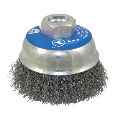 Jet 553520 - 3-1/4 X 5/8-11NC Crimped Cup Brush - High Performance SST 3 Jet 553520 - 3-1/4 X 5/8-11NC Crimped Cup Brush - High Performance SST
