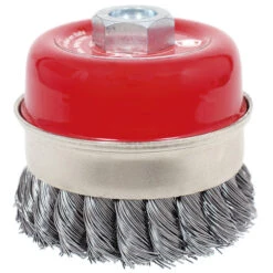 Jet 553606 - (CKB3201T) 3-1/2 X 5/8-11NC Knot Banded Cup Brush - High Performance
