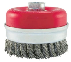 Jet 553655 - (CKB5201-T) 5 X 5/8-11 NC Knot Banded Cup Brush