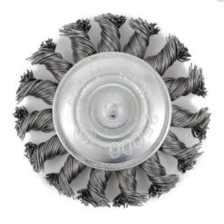 Jet 553742 - (EKR275-20) 3 X 1/4" Shaft Mounted Knot Twisted Radial Brush