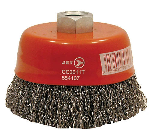 Jet 554103 - (CC311-M10) 3-1/4 X 10mm Crimped Cup Brush 3 Jet 554103 - (CC311-M10) 3-1/4 X 10mm Crimped Cup Brush