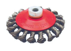 Jet 554309 - (BK4520T) 4-1/2 X 5/8-11 NC Knot Twisted Conical Brush