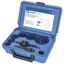 Jet 565206 - 8 PC Electricians Starter Holesaw Kit - Premium
