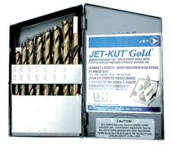 Jet 570141 - (GF21R) 21 PC JET-KUT GOLD Super Premium Drill Bit Set
