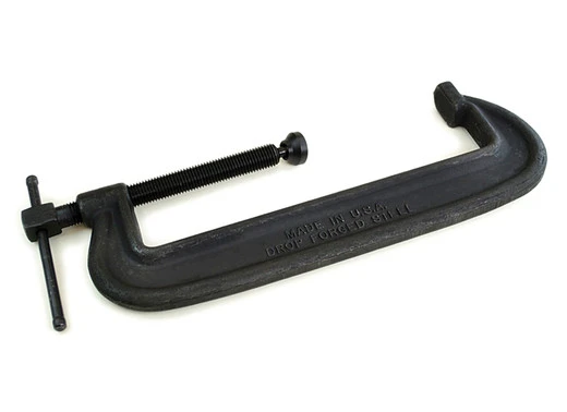 Bessey B-108 - Clamp, C-Style, Drop Forged, Heavy Duty, 8 X 2-1/4 In., 12500 Lb 8 Bessey B-108 - Clamp, C-Style, Drop Forged, Heavy Duty, 8 X 2-1/4 In., 12500 Lb - Image 6