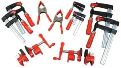 Bessey BGPKIT - Clamp Kit, General Purpose Kit - 10 Pc. Clamp Set