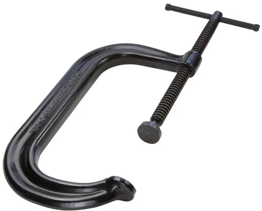 Bessey CDF408CHV - Clamp, C-style, Drop Forged, Copper Spindle, Hi Vis Frame, 8 In. X 4 1/2 In., 6900 Lb 6 Bessey CDF408CHV - Clamp, C-style, Drop Forged, Copper Spindle, Hi Vis Frame, 8 In. X 4 1/2 In., 6900 Lb - Image 4