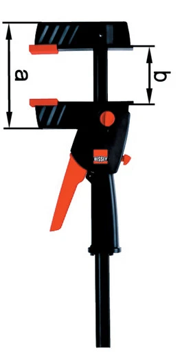 Bessey DUO65-8 - Clamp, One Hand, DuoKlamp Series, 3 1/4 In. X 24 In., 260 LB 3 Bessey DUO65-8 - Clamp, One Hand, DuoKlamp Series, 3 1/4 In. X 24 In., 260 LB