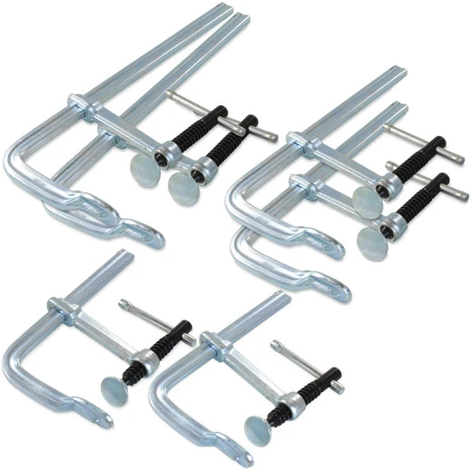 Bessey GS20K - Clamp, Welding, F-style, Crimped On Swivel Pad, 8 In. X 4 In., 880 Lb 6 Bessey GS20K - Clamp, Welding, F-style, Crimped On Swivel Pad, 8 In. X 4 In., 880 Lb - Image 4