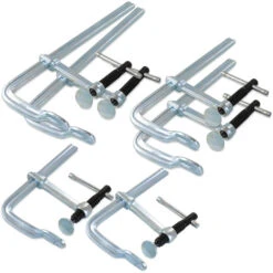 Bessey GS12-8K - Clamp, Welding, F-style, Crimped On Swivel Pad, 4 In. X 3.125 In., 550 Lb -Deals Federated Tool Store GS K Group GS12 8K GS20K GS30K 900x900at96 71941.1637938868.520.520