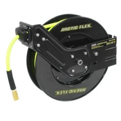 King Canada K-5038FRL - 50 Ft X 3/8 Retractable Air Hose Reel With Hybrid Polymer Air Hose