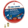 King Canada KAH-3825 - 3/8" X 25' PVC Reinforced Air Hose Kit 1 King Canada KAH-3825 - 3/8" X 25' PVC Reinforced Air Hose Kit -Deals Federated Tool Store KAH 382525401 22608.1589573418.520.520