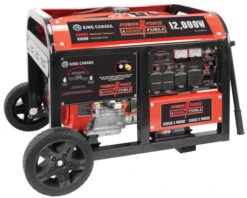 King Canada KCG-12001GE-DF - Gasoline/propane Generator With Electric Start