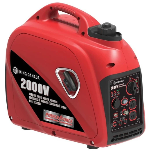 King Canada KCG-2001i - 2000W Gasoline Digital Inverter Generator 4 King Canada KCG-2001i - 2000W Gasoline Digital Inverter Generator - Image 2
