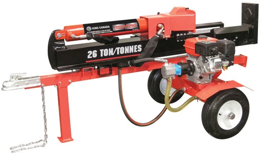 King Canada KCG-26LS - 26 Ton Horizontal/vertical 6.5 Hp Gas Log Splitter 3 King Canada KCG-26LS - 26 Ton Horizontal/vertical 6.5 Hp Gas Log Splitter