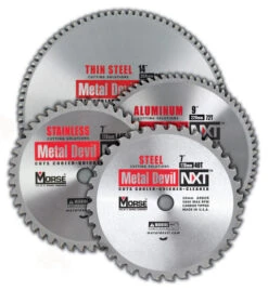MK Morse CSM850NSSC - Metal Cutting Circular Saw Blade 8" 50T, Stainless Steel, 5/8" Arbor