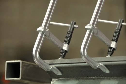 Bessey MMS-4 - Clamp, Welding, F-style, Crimped On Swivel Pad, 4 In. X 2.25 In., 400 Lb 5 Bessey MMS-4 - Clamp, Welding, F-style, Crimped On Swivel Pad, 4 In. X 2.25 In., 400 Lb - Image 3