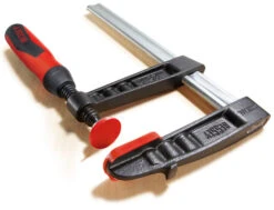 Bessey TG4.540+2K - Clamp, Woodworking, F-style, 2K Handle, Replaceable Pads, 4.5 In. X 40 In., 1000 Lb