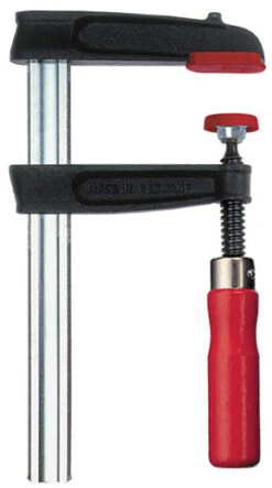 Bessey TGJ2.506 - Clamp, Woodworking, F-style, Replaceable Pads, 2.5 In. X 6 In., 600 Lb