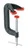 Bessey DHCC-4 - Clamp, C-Style, Double Jaw, 4 In. X 2-1/4 In., 1200 Lb