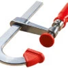 Bessey LMU2.008 - Clamp, Woodworking, F-style, Zinc Jaws, Swivel Pads, 2 In. X 8 In., 330 Lb